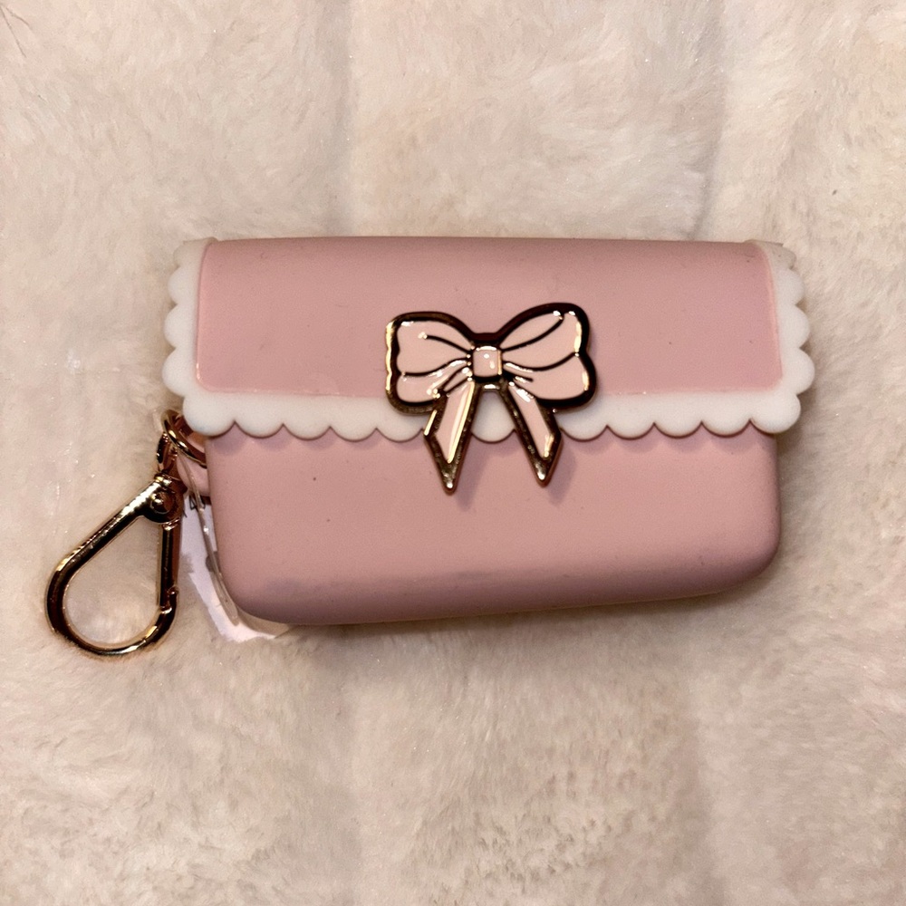 Pink Bow Hand Sanitizer Holder by Bath and Body Works NEW